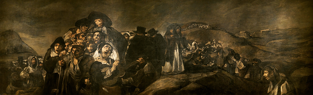 A Pilgrimage to San Isidro in Detail Francisco de Goya